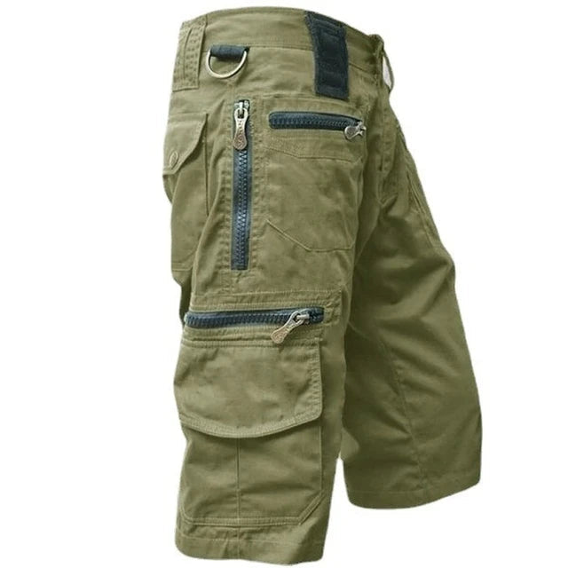 Arthur | Men's Cargo Shorts Multi Pocket Utility Zip