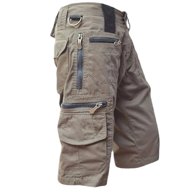 Arthur | Men's Cargo Shorts Multi Pocket Utility Zip