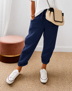 Wren | Women's Wide-Leg Relaxed Fit Pants with Elastic Waist