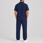 Tobias | Men's Relaxed Short-Sleeve Shirt and Wide-Leg Pants Set