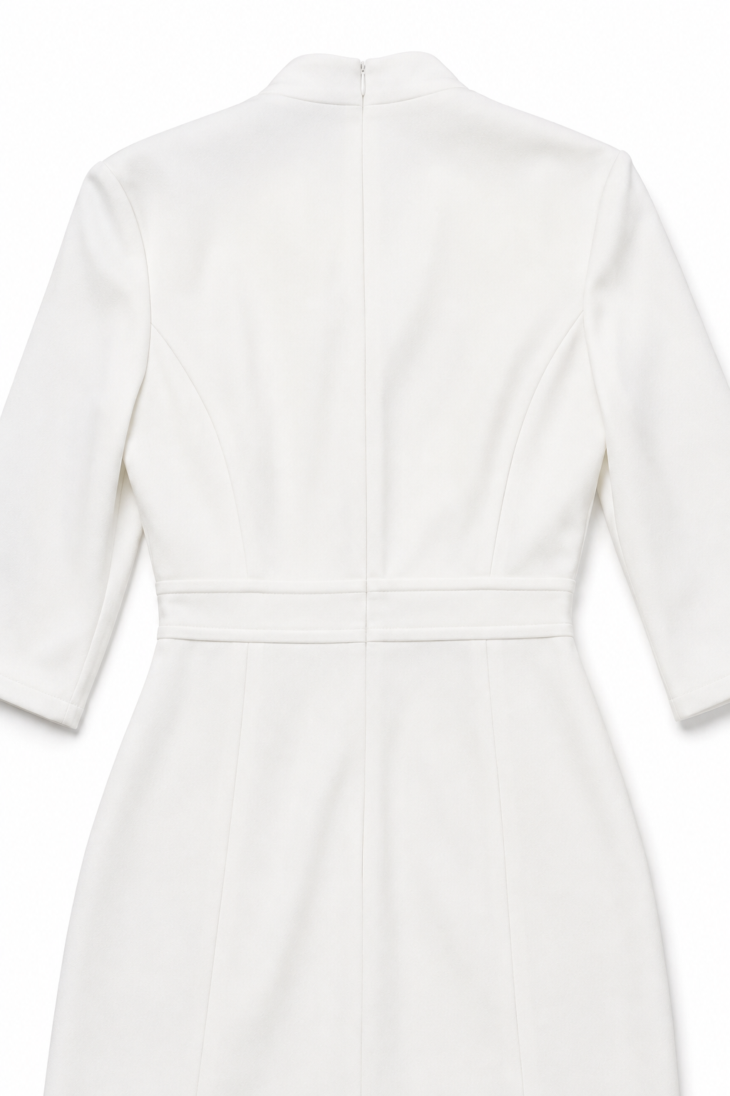 Philippa | Women's Wrap-Front Satin Midi Dress