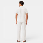 Maik | Men Summer Set Printed Shirt and Shorts
