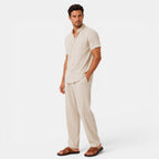 Maik | Men Summer Set Printed Shirt and Shorts
