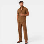 Maik | Men Summer Set Printed Shirt and Shorts