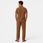 Maik | Men Summer Set Printed Shirt and Shorts