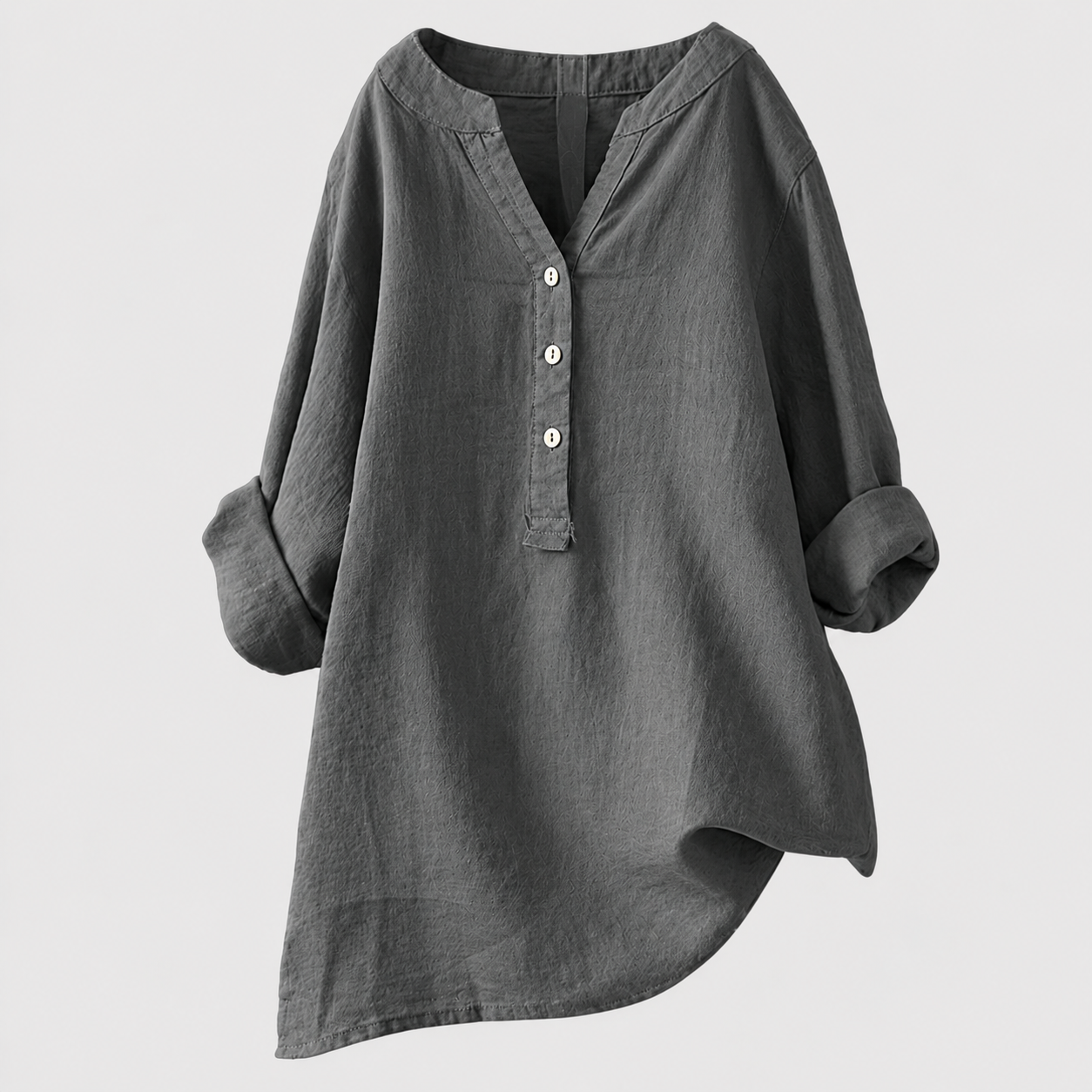 Karla Relaxed Button Tunic