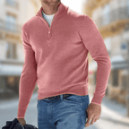 Dean | Men's Zip-Neck Sweater – Casual Weekend Style