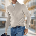 Dean | Men's Zip-Neck Sweater – Casual Weekend Style