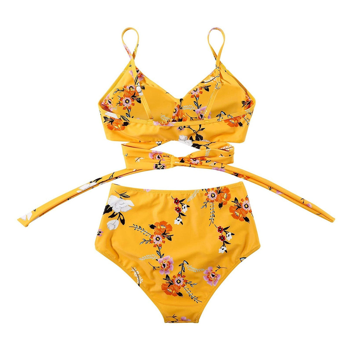 Harper | Women's High-Waisted Bikini with Colourful Print