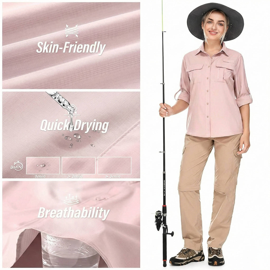 Ranger Women's UPF 50 Long Sleeve Hiking Outdoor Shirt