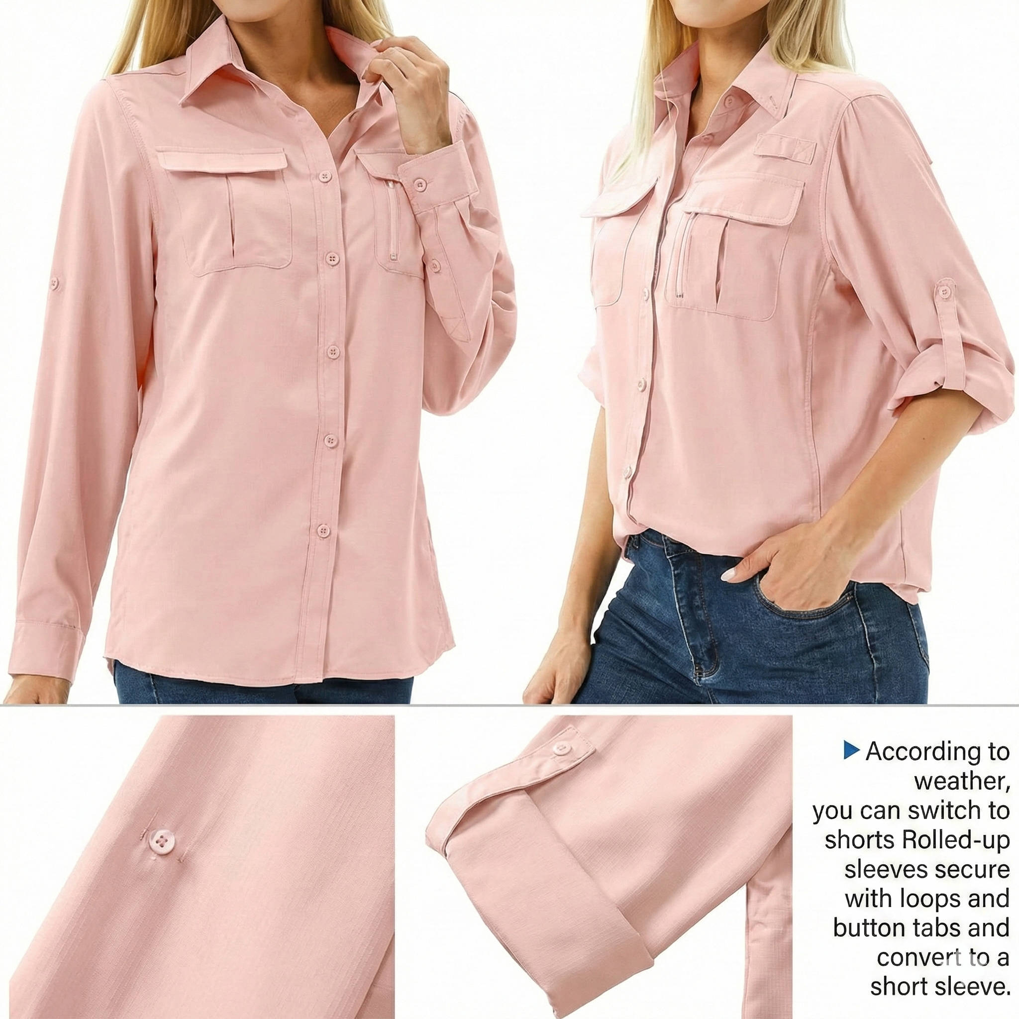 Ranger Women's UPF 50 Long Sleeve Hiking Outdoor Shirt