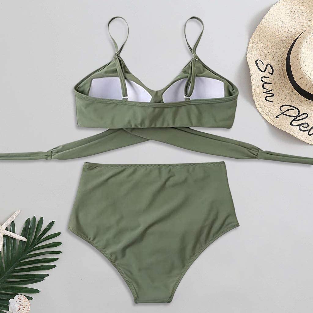 Harper | Women's High-Waisted Bikini with Colourful Print