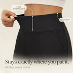 Laila | Women's Wide-Leg Cropped Pants with Pockets