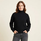 Isabelle | Women's Classic Knit Sweater - Ribbed Long Sleeve Pullover