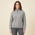 Isabelle | Women's Classic Knit Sweater - Ribbed Long Sleeve Pullover