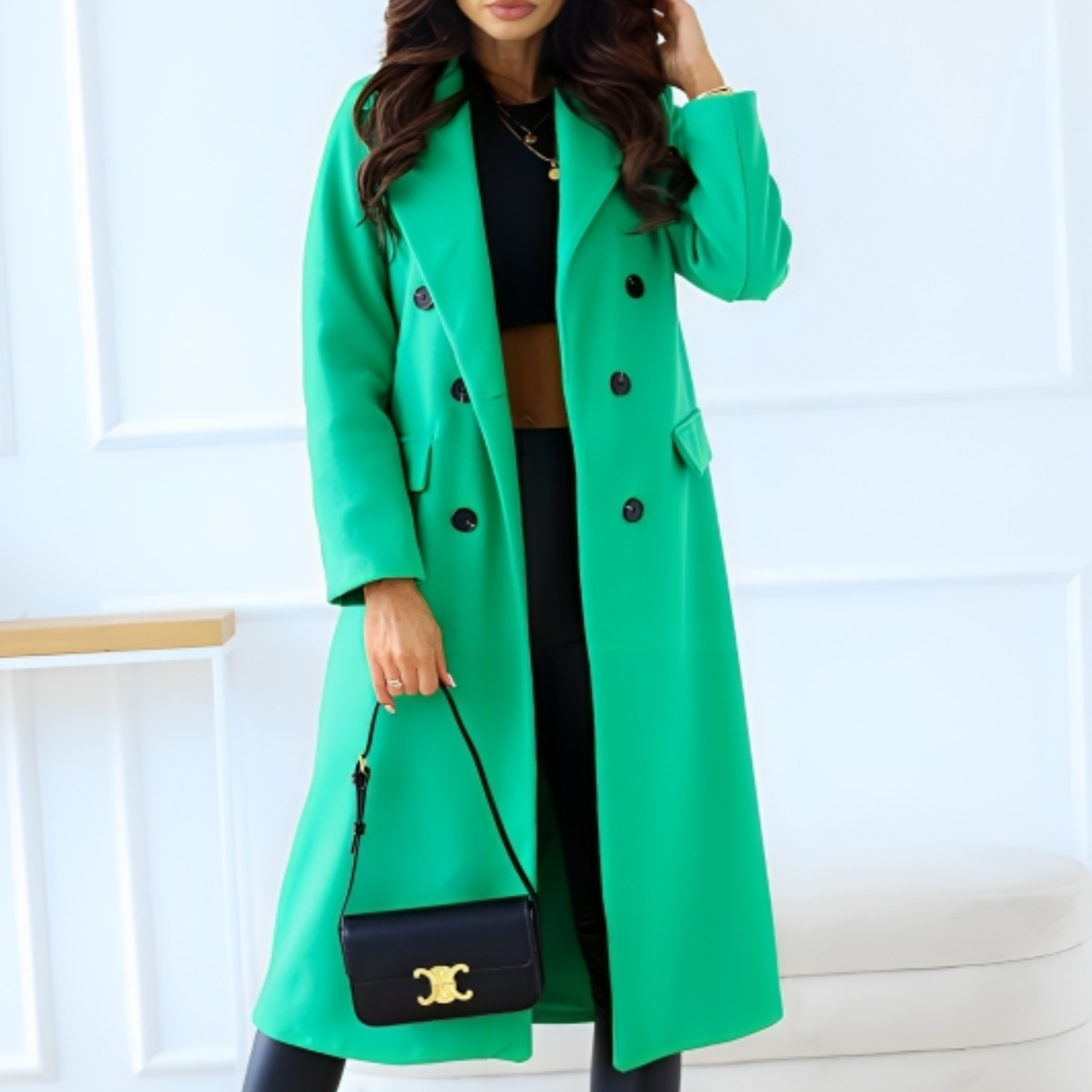 Tahlia Elegant Wool Winter Coat