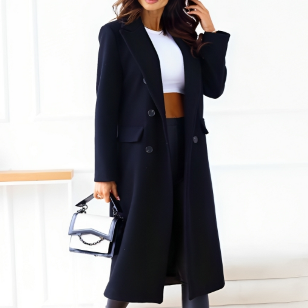 Tahlia Elegant Wool Winter Coat