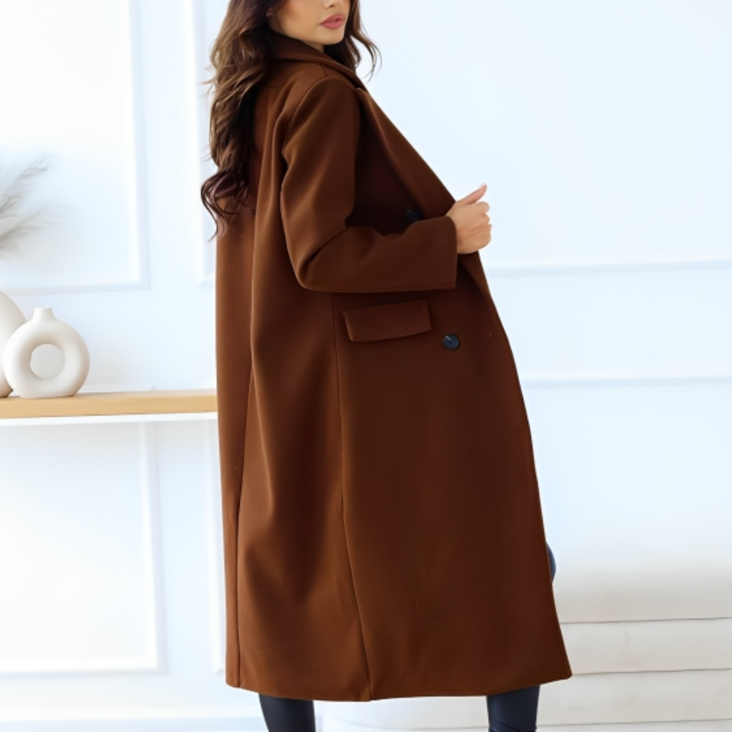 Tahlia Elegant Wool Winter Coat