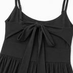 Lara | Women's Cutout Wide-Leg Jumpsuit with Tie Back