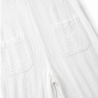 Naomi | Women's Wide-Leg Button-Front Shirt Collar Jumpsuit