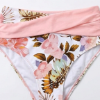 Nienke | Women's Wrap V-Neck High-Waist Bikini Set