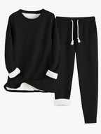 Katinka | Women's Two-Piece Crew Neck Lounge Set with Pockets