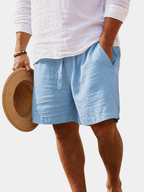 Arne | Men's Drawstring Beach Shorts with Side Pockets