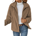 Malin | Women's Relaxed-Fit Pullover Sweater Jacket