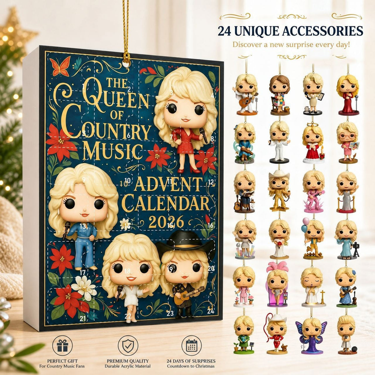 Harlow | Advent Calendar Christmas Gift Country Star Figures