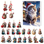 Cheryl | Advent Calendar Christmas Gift Cat Ornament Box
