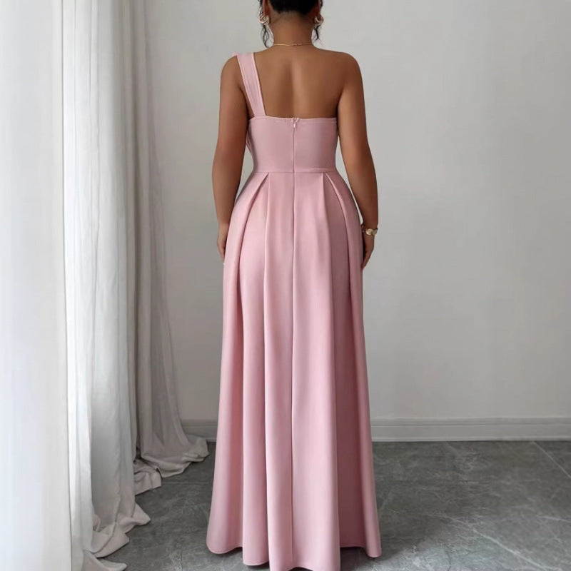 Braelyn | One-Shoulder Bow Cocktail Dress for Women