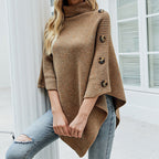 Solveig | Women's Ribbed Crew Neck Oversized Pullover Sweater