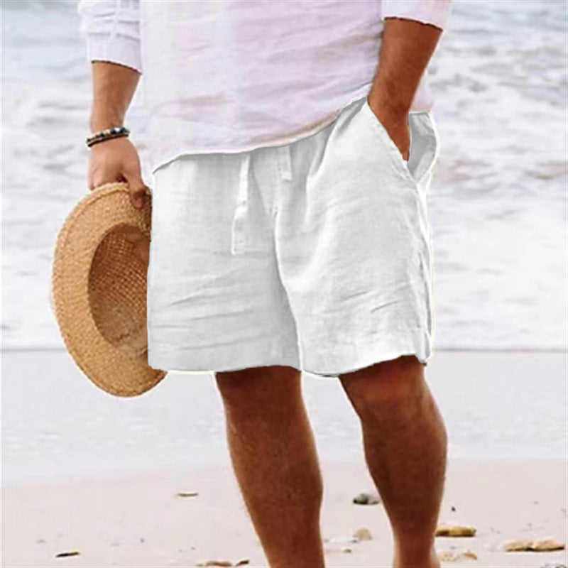 Arne | Men's Drawstring Beach Shorts with Side Pockets