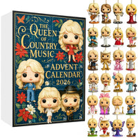Advent Calendar Christmas Gift Country Star Figures