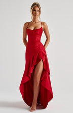 Antheunis | Women's Draped Cowl-Neck Cocktail Dress