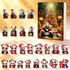 Trijntje | Advent Calendar Christmas Gift Panda Ornament Set