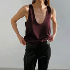 Kirstin | Women's Sleek Scoop Neck Tank Top
