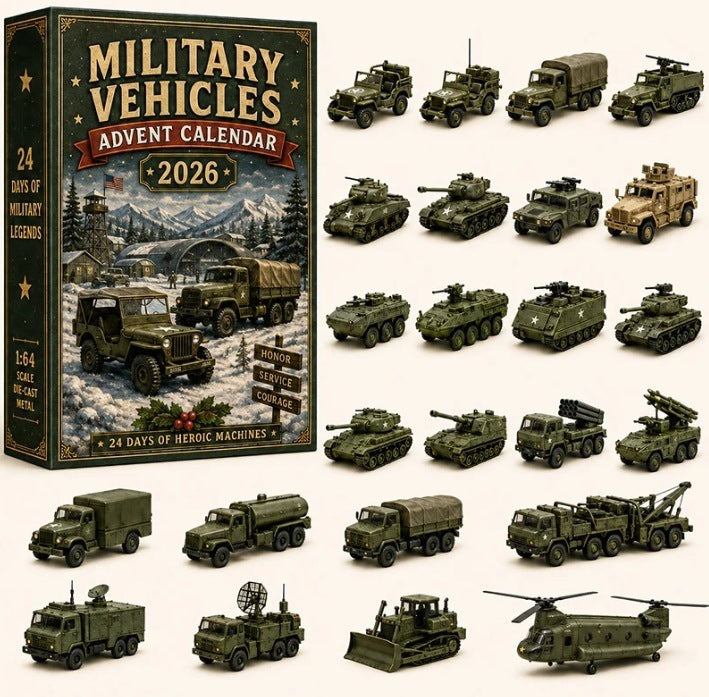 Tycho | Men's Military Vehicle Advent Calendar Christmas Gift