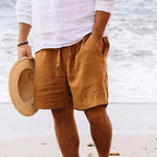 Arne | Men's Drawstring Beach Shorts with Side Pockets