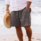 Arne | Men's Drawstring Beach Shorts with Side Pockets