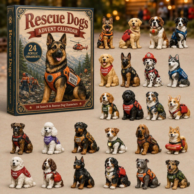 Foekje | Rescue Dogs Advent Calendar Christmas Gift Figurines