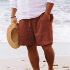 Arne | Men's Drawstring Beach Shorts with Side Pockets