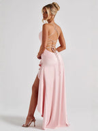 Antheunis | Women's Draped Cowl-Neck Cocktail Dress