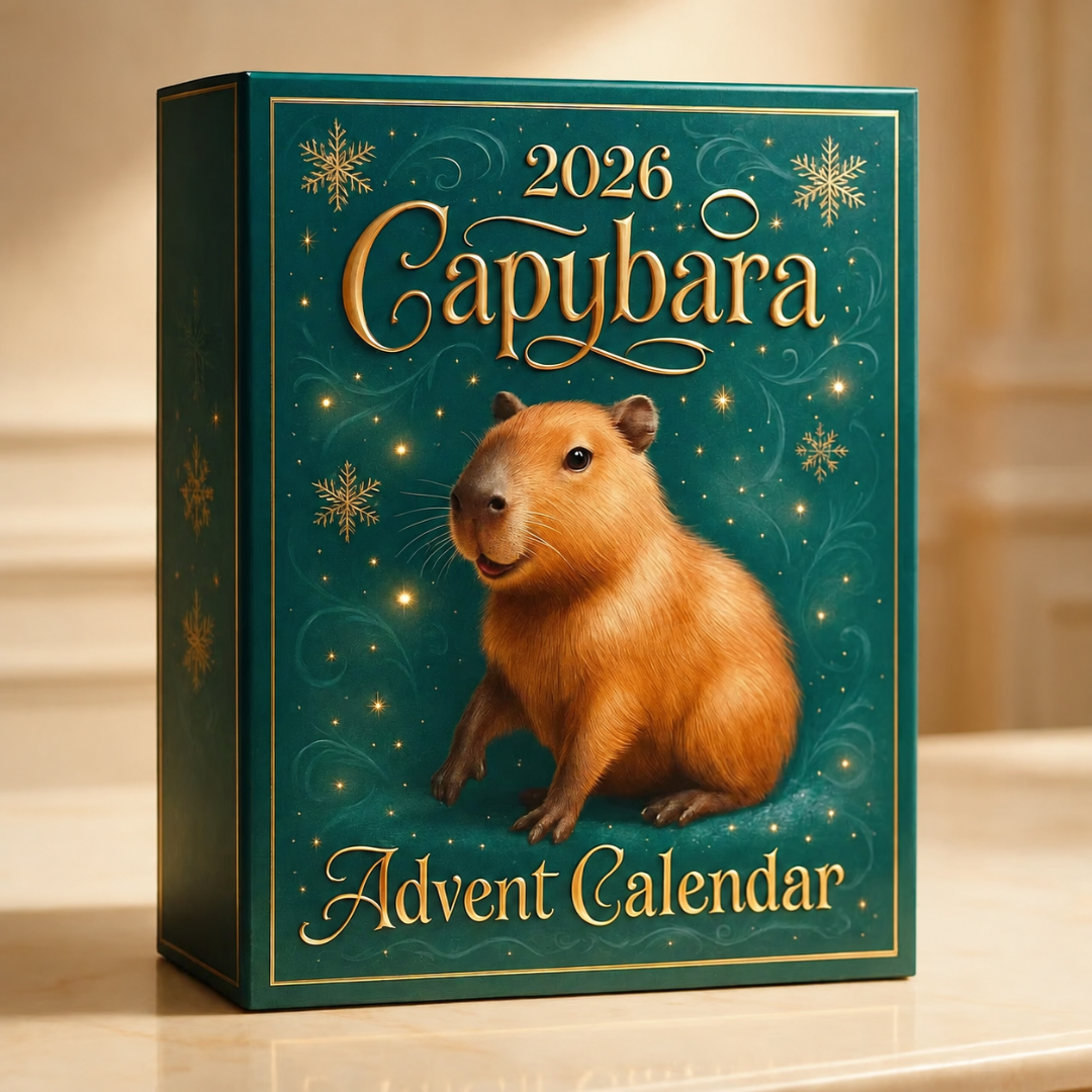 Guilaine | Capybara DIY Advent Calendar Christmas Gift, 24 Doors