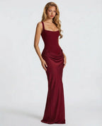 Amalie | Women's Corset Maxi Dress with Sweetheart Neckline