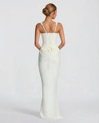 Amalie | Women's Corset Maxi Dress with Sweetheart Neckline