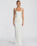 Amalie | Women's Corset Maxi Dress with Sweetheart Neckline