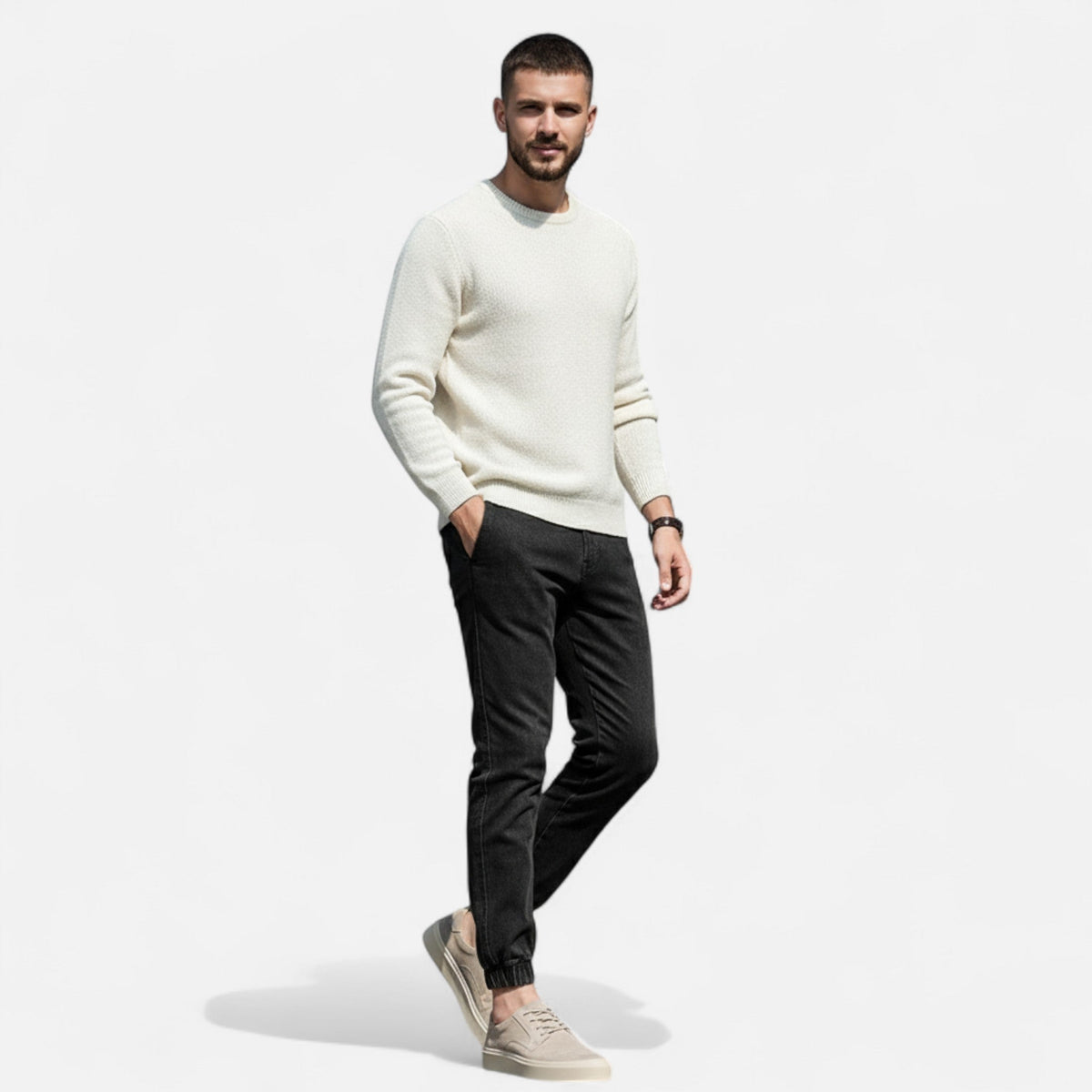 Ronan | Men's Lace-Up Business Shoes with Pointed Toe