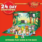 Irenee | Advent Calendar Christmas Gift with 24 Plush Animal Toys