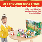 Irenee | Advent Calendar Christmas Gift with 24 Plush Animal Toys